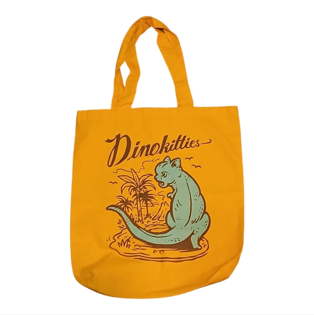 Dinokitties small tote bag